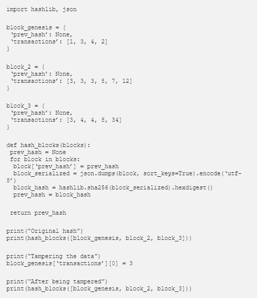 国外大牛教你如何用Python开发一个简单的区块链数据结构