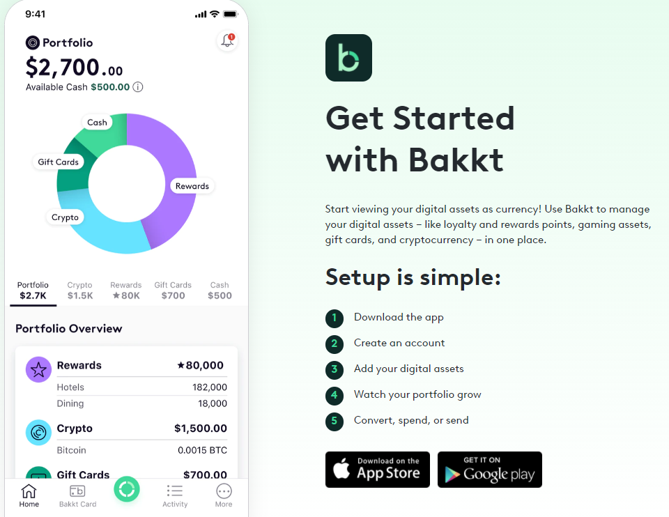 Bakkt 推出专有应用程序以接受比特币支付