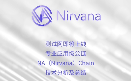 测试网上线在即 Nirvana Chain已披露技术总结