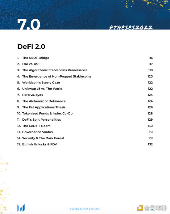 Messari 2022年加密行业深度研报（七）： DeFi 2.0