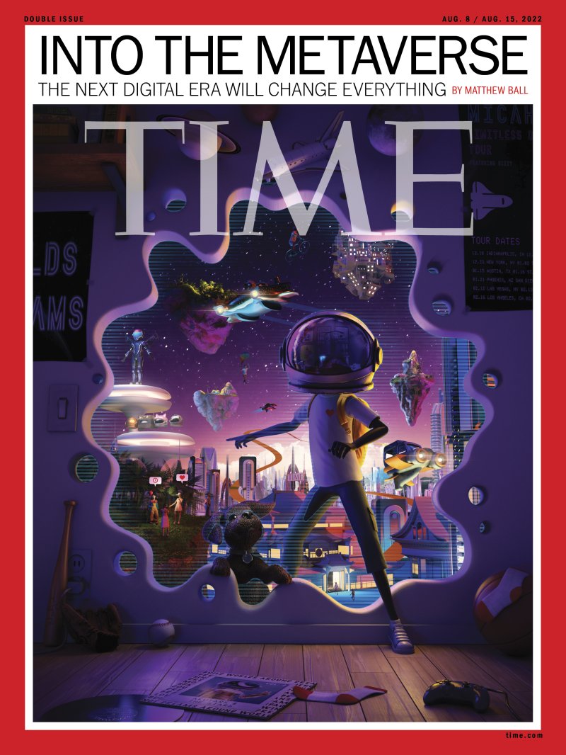TIME的新封面：元宇宙将改变一切