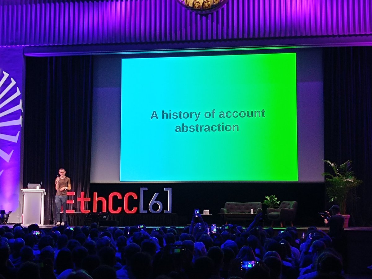 Vitalik EthCC演讲：账户抽象的历史和未来
