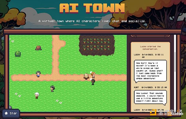 速览a16z发布的开源项目AI Town：引入虚拟城镇，AI角色可社交和生活