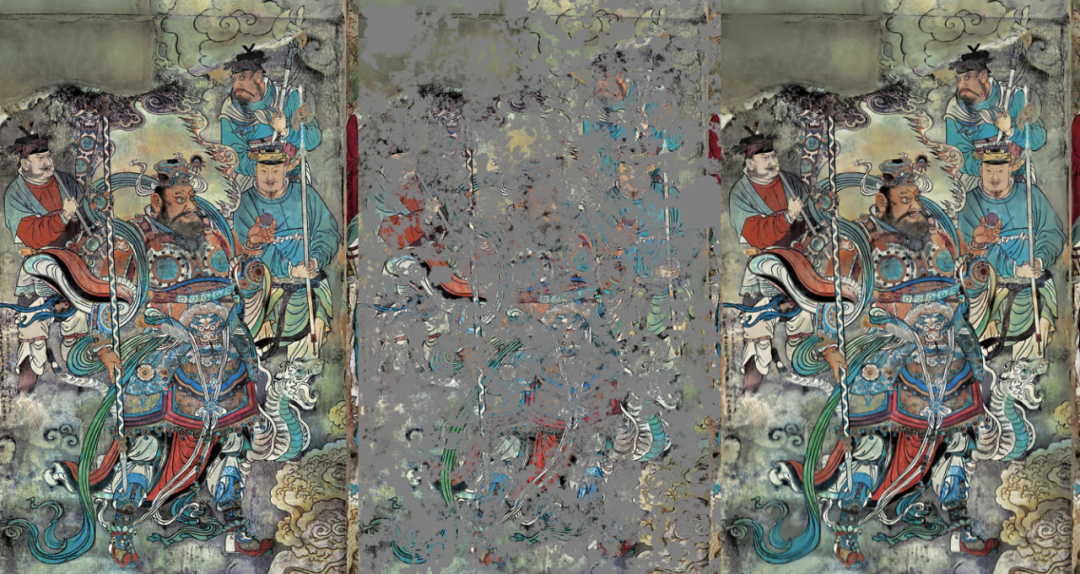中国的永乐宫壁画，大到1000平方米，能被AI修复吗？