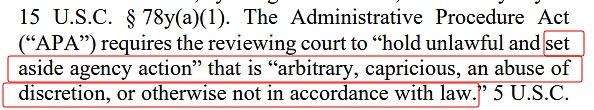 近期法院判决是不是司法部门有意平衡SEC监管天平