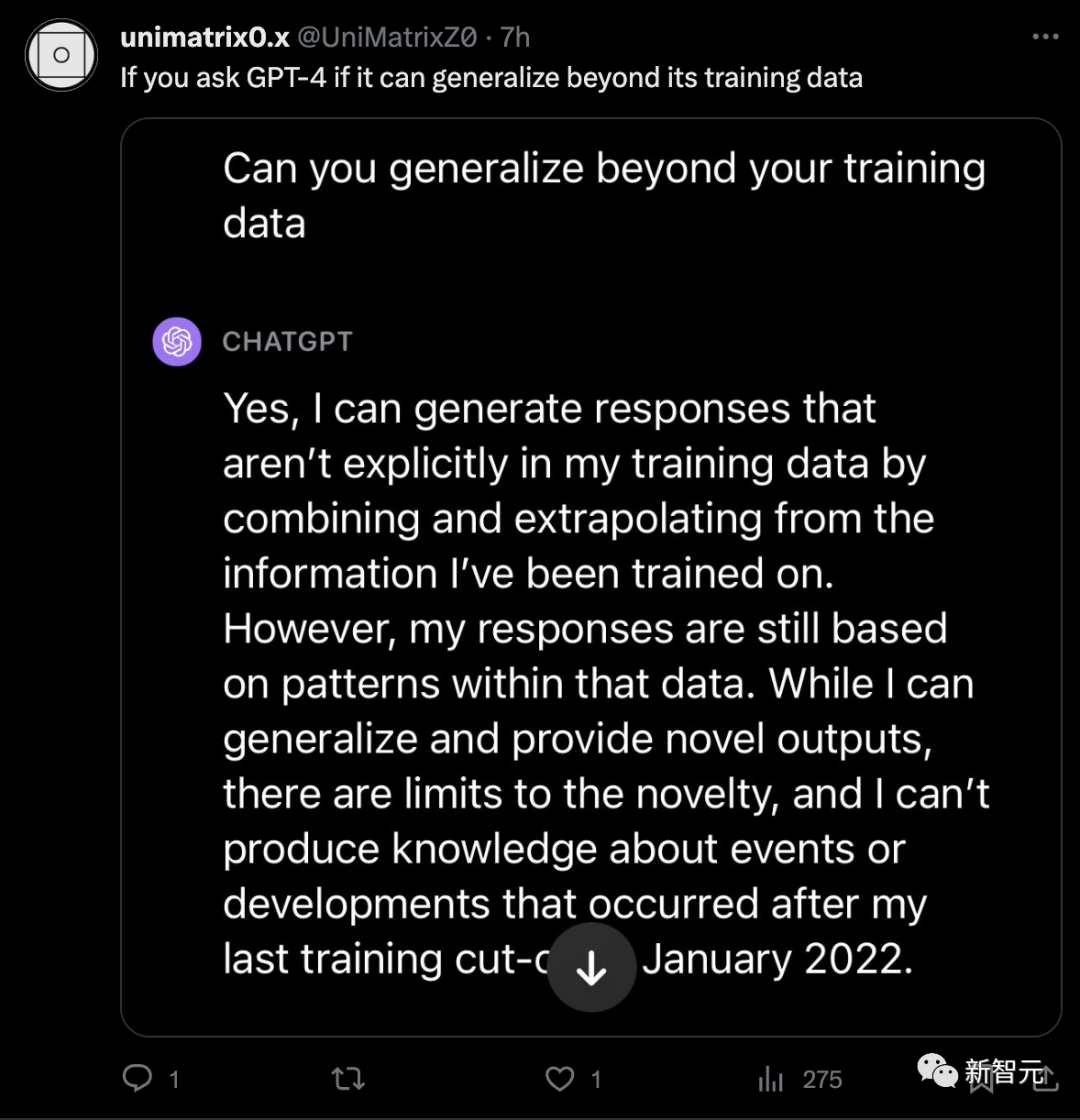 谷歌DeepMind力证：GPT-4终局是人类智慧总和！Transformer模型无法超越训练数据进行泛化