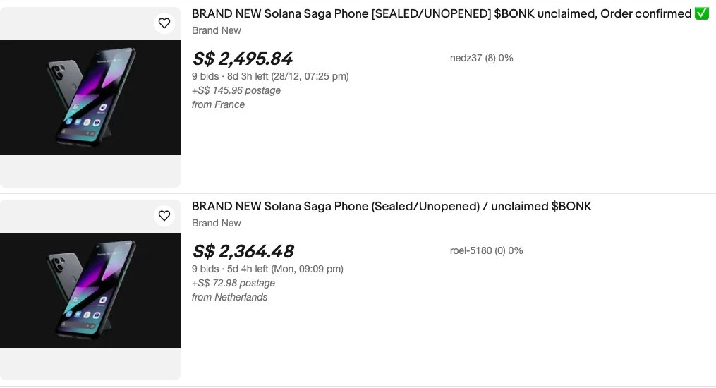 原价入手一部Saga手机，现在到底能赚多少倍？