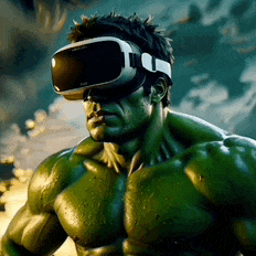 效果超越Gen-2！字节最新视频生成模型，一句话让绿巨人戴上VR眼镜