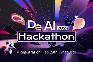 2024 DeAI黑客松大赛全球报名开启！百万美元奖金助力AI+Web3创新