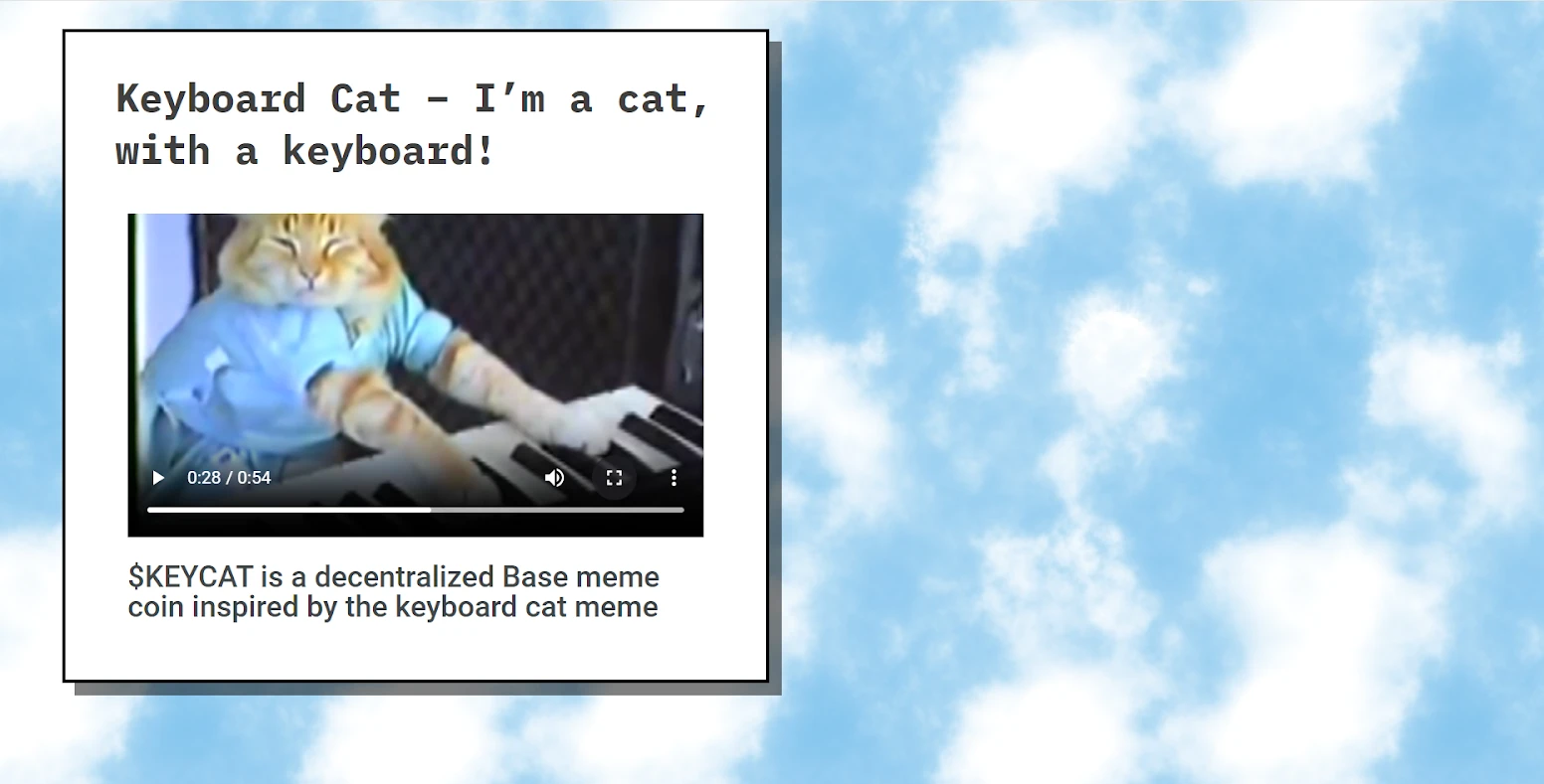 「猫猫Meme」叙事火热，盘点值得关注的5个项目