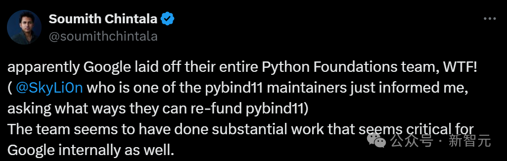 谷歌突破2万亿美元里程碑，却被曝裁掉整个Python团队？PyTorch之父怒批离谱